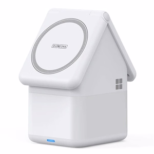Duzzona W20 15W 4-in-1 langaton laturi iPhone/AirPods/Apple Watch yhteensopiva yölampulla - valkoinen