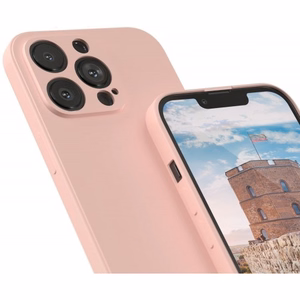 Silikoninen suojakuori Xiaomi Mi 15 ULTRA:lle 2mm vaaleanpunainen (powder)