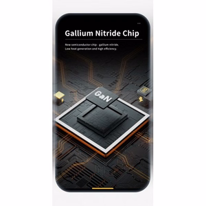 Charger Essager "GaN Shining" Black 65W (QC3.0 / 2xPD65W)