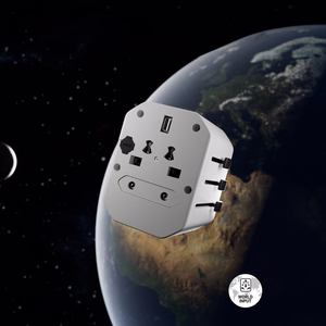SBS TEADAPTUSBTCUNI USB-C USB-A Universaali Matkasovitin - valkoinen