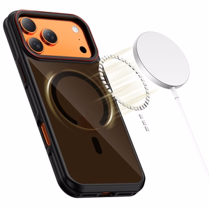 Tech-Protect MagHybrid MagSafe Suojakuori iPhone 17 Pro -lle - musta ja punainen