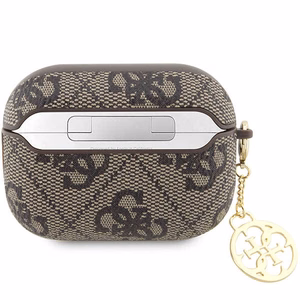 Guess 4G Charm Collection Suojakuori AirPods Pro / Pro 2 (2022/2023) - ruskea