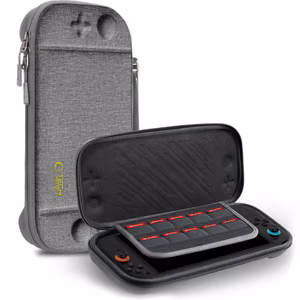 Tech-Protect Slim Pouch Nintendo Switch 2:lle - harmaa