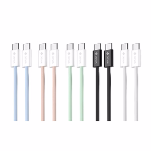 Devia kaapeli Smart EC325 PD USB-C - USB-C 1,0 m 60W 3A sininen