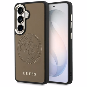Guess Suojakuori Perforated Logo MagSafe Samsung Galaxy S26:lle ruskea