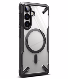 Ringke Fusion X Magnetic MagSafe Case for Samsung Galaxy S26+ - Clear Black