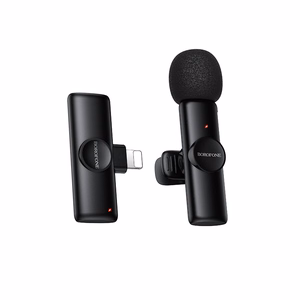 Borofone Lavalier wireless microphone BFK16 Winner Lightning black