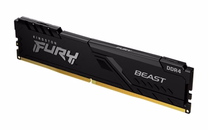 Kingston Technology FURY Beast 8 GB muistimoduuli 1 x 8 GB DDR4 3600 MHz
