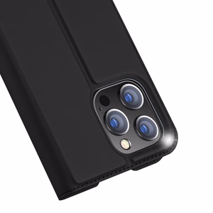 Dux Ducis Skin Pro Holster Case Flip Cover iPhone 14 Pro Max musta