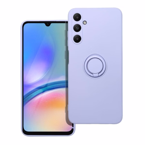Silikoninen Suojakuori Renkaalla Samsung A05S:lle violetti