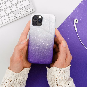 Kiiltävä suojakuori IPHONE 7 Plus / 8 Plus kirkas violetti