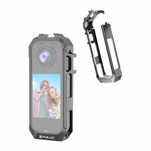 Puluz metallisuojakuori Insta 360 X4 Air:lle harmaa