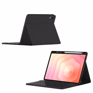 Tech-Protect SC Pen -suojakuori Bluetooth-näppäimistöllä Samsung Galaxy Tab S12+ 12.4" X840 / X846B -mallille, musta