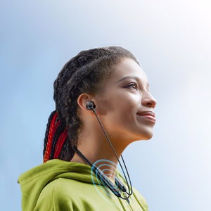 Joyroom JR-D8 Bluetooth-langattomat kuulokkeet pannalla - musta