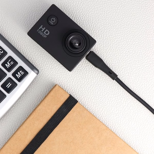Kaapeli USB A - Micro USB Forcell F-Energy QC3.0 2,4A 18W Silicone 1 m C341 musta