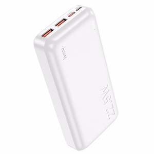 Varavirtalähde Hoco J101A PD 20W+Quick Charge 3.0 22.5W 20000mAh, valkoinen