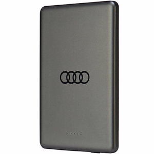 Tehopankki Audi Big Logo MagSafe induktiivinen 15W 5000mAh - harmaa