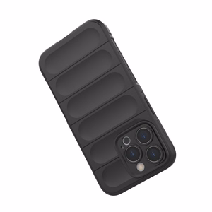 Magic Shield Kotelo iPhone 13 Pro joustava panssaroitu suojus tummansininen