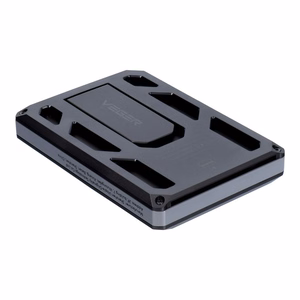 Ulkoinen akku Veger Wallet Tracker W0582 MFi PD 20W 5000 mAh musta