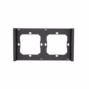 Frame for switch M5 80 double 2-fold SONOFF M5-2C-80-F (graphite/black)