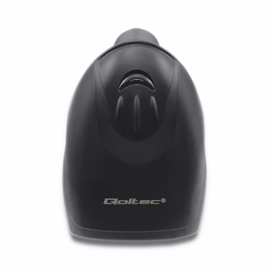 Qoltec 50866 – langallinen 1D CCD -viivakoodinlukija, USB, musta