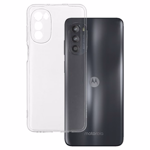 Ultra Clear 1mm Suojakuori Motorola Moto G52/G71S/G82:lle - läpinäkyvä