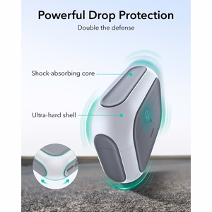ESR Orbit HaloLock MagSafe case for AirPods Pro 3 - white