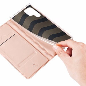 Dux Ducis Skin Pro kotelo Samsung S24 Ultra läpällä - vaaleanpunainen