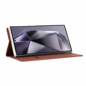 Smart Magneto Case for Xiaomi 14 burgundy