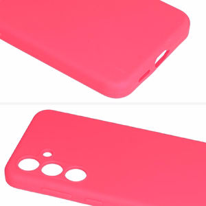 Silicone Lite Suojakuori Samsung Galaxy S25 Edge:lle fuksia