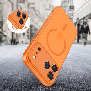 Tech-Protect BasicMag MagSafe Suojakuori iPhone 17 Pro Max:lle - Oranssi