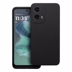 Silikonikuori 2mm Motorola G35 5G, musta