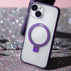 Mag Ring suojakuori iPhone 13 6,1', violetti