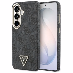 Guess suojakuori 4G Triangle Logo MagSafe Samsung Galaxy S26:lle musta