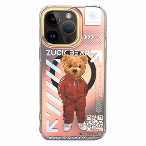 Zuck Bear New York Never Sleeps iPhone 15 Pro Max Suojakuori Brooklyn Baller