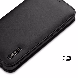 Dux Ducis Hivo Samsung Galaxy S25 Edge Suojakuori kielekkeella ja RFID-suojauksella - musta