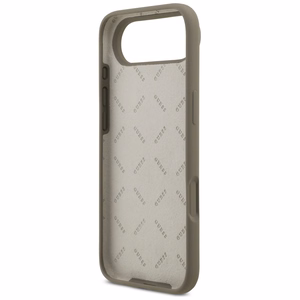 Guess silikoninen Big 4G Script -kuori iPhone Air ruskea
