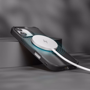 Etteri Matt Mag Ring Suojakuori iPhone 17:lle musta