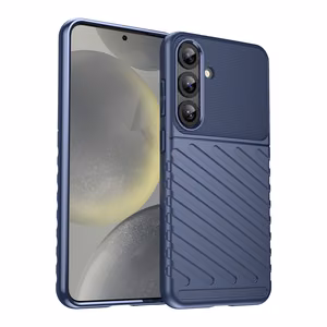 Thunder Suojakuori Samsung Galaxy S25+ Silikoninen panssarisuoja - Sininen
