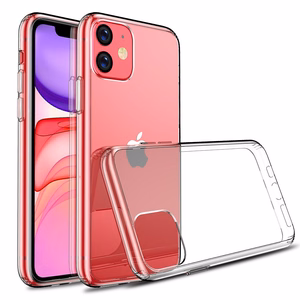 Läpinäkyvä suojakuori 2 mm rasiassa iPhone 11