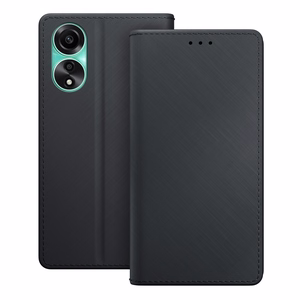 3mk Wallet Case lompakkokuori Oppo A78 4G - musta