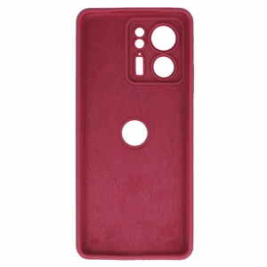 Silicone Lite Case for Motorola Edge 40 5G burgundy