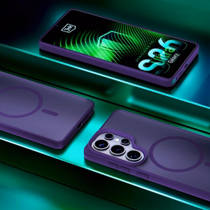 Samsung Galaxy S26 Ultra – 3mk Smoke MagCase violetti puhelimen suojakuori