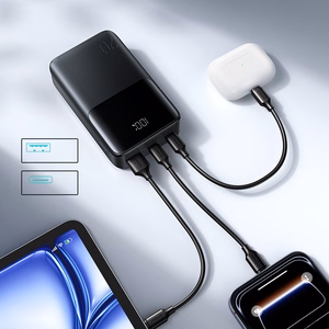 Joyroom JR-QP192 Star Series Mini 20000mAh 22.5W Powerbank with Digital Display - Black