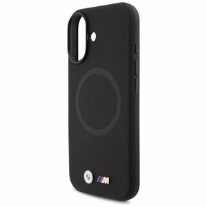 BMW M FW Metal Logo MagSafe Suojakuori iPhone 17:lle - musta