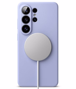 Ringke Silikoninen MagSafe Suojakuori Samsung Galaxy S26 Ultra:lle violetti