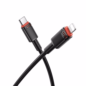 Borofone Kaapeli BX110 Beneficio - USB Lightning-liittimeen - 2,4A 1 metri musta