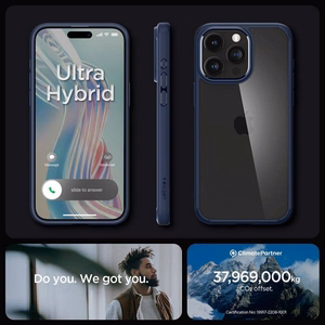 Spigen Ultra Hybrid Suojakuori iPhone 16 Pro Max:lle - sininen