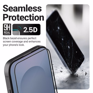 Crong 3D Armour Glass Lite full-adhesive tempered-glass screen protector for Google Pixel 9 Pro XL / 10 Pro XL