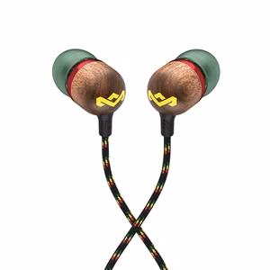 Marley langalliset nappikuulokkeet Smile Jamaica, sisäänrakennettu mikrofoni, USB Type-C, Rasta